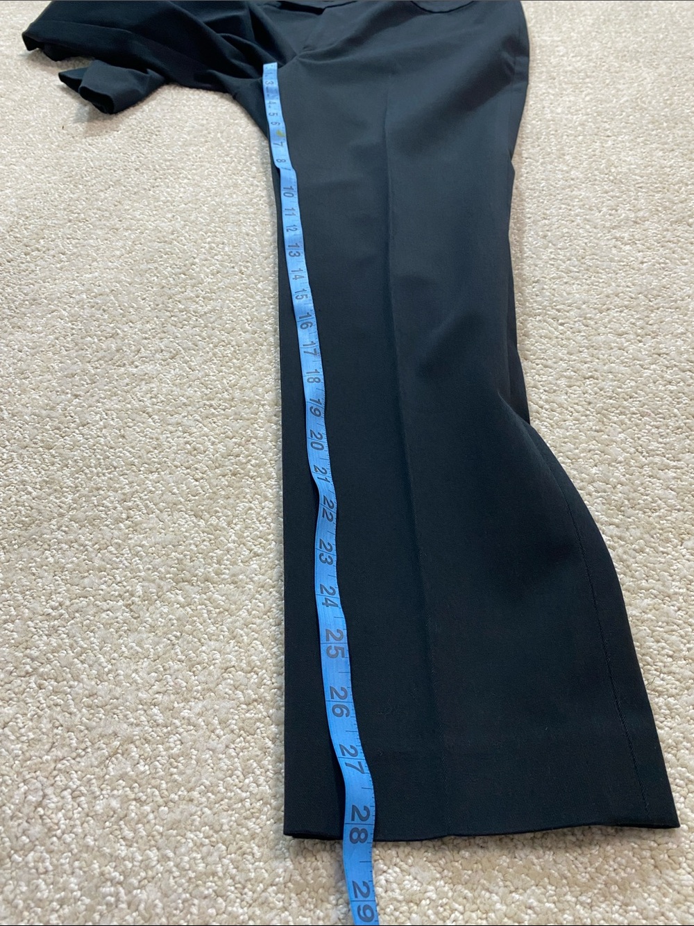 Lauren Ralph Lauren Black Straight-Leg Dress Pants Size 8 - Picture 12 of 16